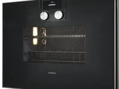 Gaggenau BS470101 and BS474101 Combi-steam oven 400 series  3D model