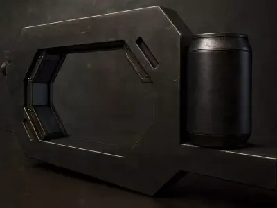 Provisional Connection Request to the BLAME Megastructure Low-poly 3D model