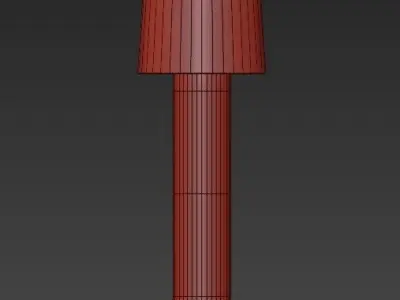 Anaheim Floor Lamp Arteriors 3D model