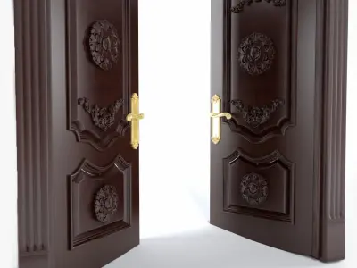 Double door  3D model