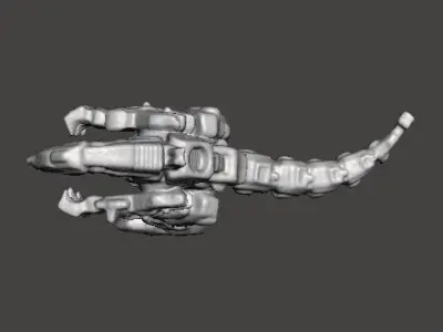 DEATH SAURER GASHAPON PVC PLASTIC FIGURE TOY MINI MODEL 3D print model