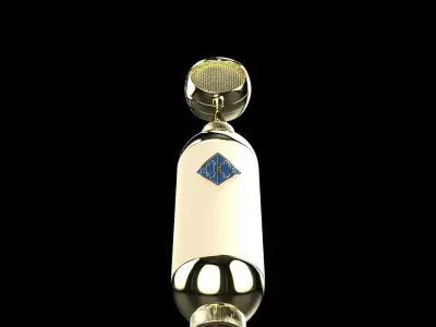 microphone soyuz 3D model