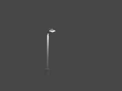 Street lamp Free 3D model