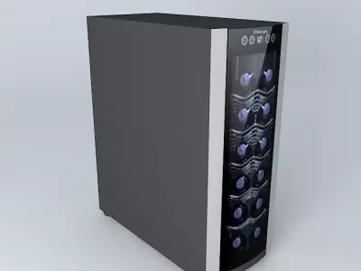 Electrolux 12 Bottle Wine Cellar Free 3D model