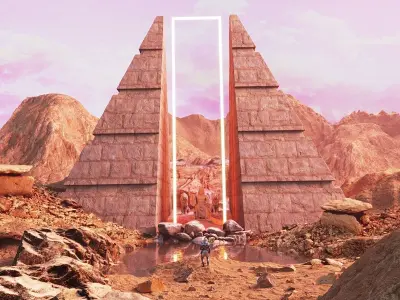 The Land of Old Gods 3D model