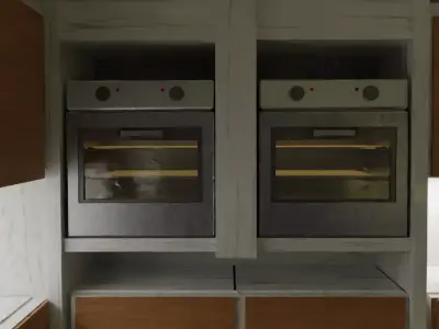 Kitchen Scene 3D model