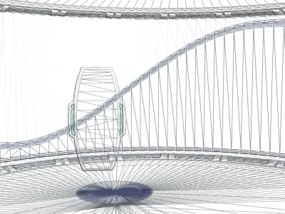 Architectural interior 05 3D model