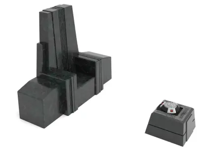 Darth Vaders Throne with projector 1-6 scale Hottoys 3D print model