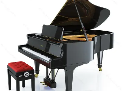  Concert Grand Piano Yamaha S6BB 