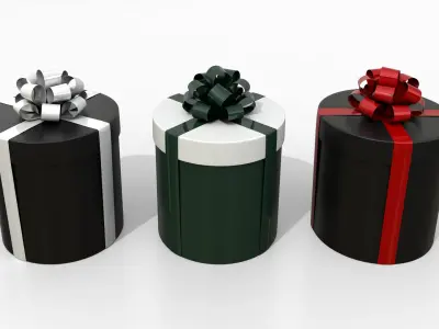  Gift Boxes - Round and Hexagon Selections 