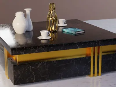 Coffee Table PART18 3D model