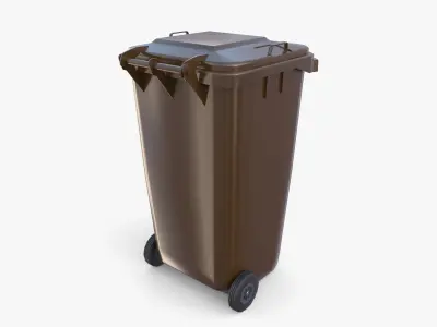 Trash can v11 3D model
