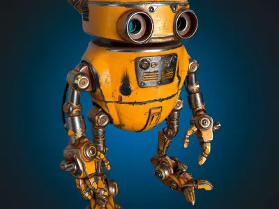 Robot Eddie  3D model