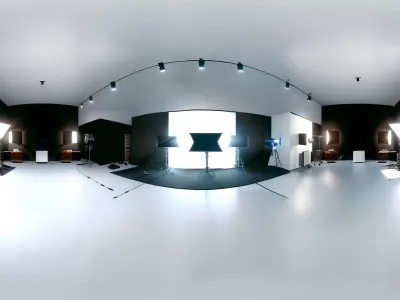 100 HDRI Studio Lights Texture