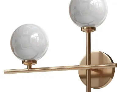 Metal sconce 3D model purchase