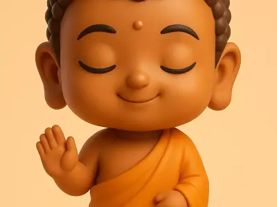 Buddha Statue 3D print model