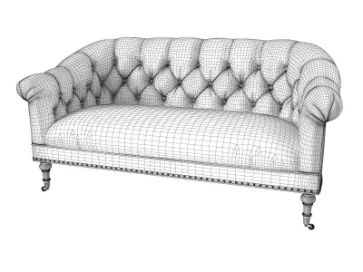 Tangier 65 Sofa 3D model