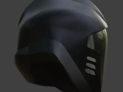 Cobra B-A-T Inspired 80s Helmet 3D print model