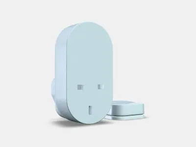 TRADFRI Controller Low-poly 3D model