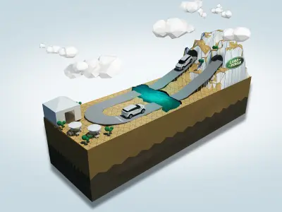 land rover  conception 3D model