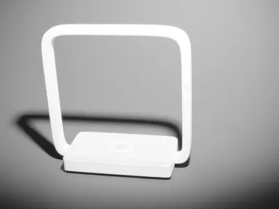 Lamp with charging for phone 3D model
