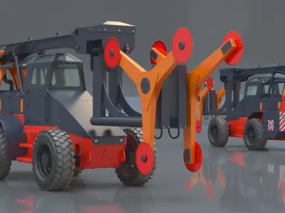  Tree Cutter Machine Rigged 