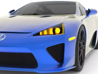 Lexus LFA 3D model