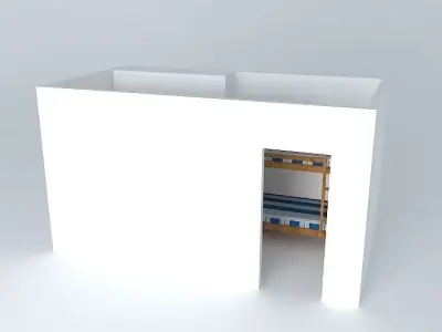 augustoorkut box with window Free 3D model