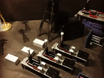 Coal Mine shaft miniature 3D print model