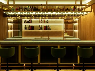 Bar Design 3D model