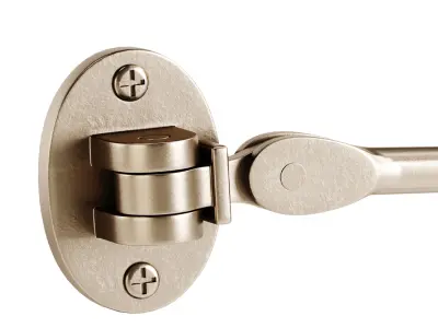  Solid Brass Swivel Pivot Style Cabin Eyelet Latches 3D model