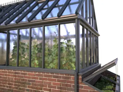 English greenhouse TOTLAND 1 3D model