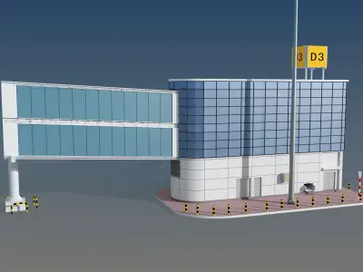 Gangplank and Skygate 3D model