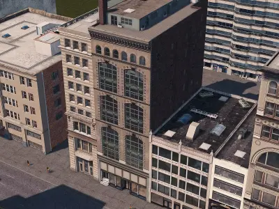 129 5Th Ave Low-poly 3D model