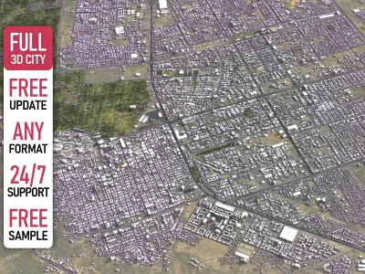 Najaf Low-poly 3D model