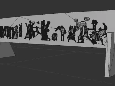 Statue of Liberty Monument-temsal-horya 3D model