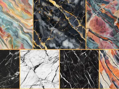 High Resolution Seamless Marble Texture Pack  Texture