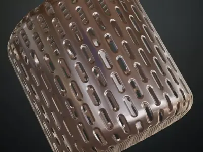 White Metal Grill Transparent PBR Seamless Texture buy