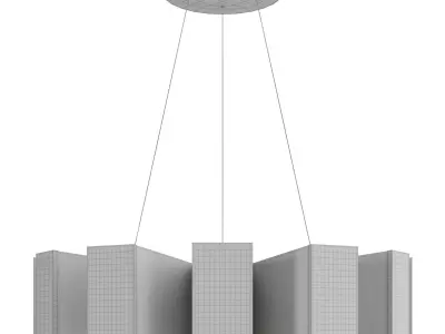 Chronos LED Pendant 3D model