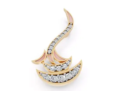 Celestial Lights Pendant 3D print model