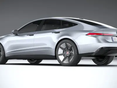  Generic Sedan 4door EV v3 2022 