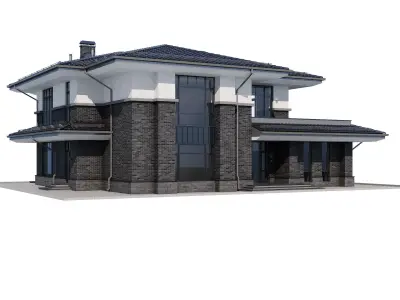 Braiton house 3D model