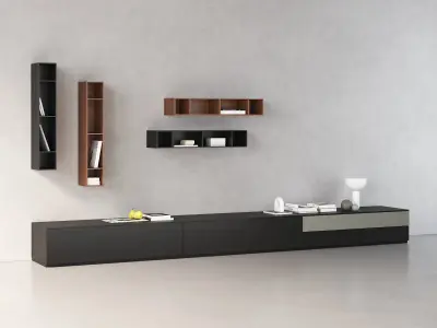 BookandLook Composition L47 3D model