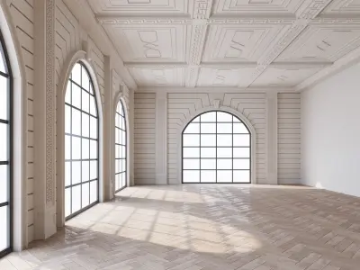 Loft interior 7 3D model