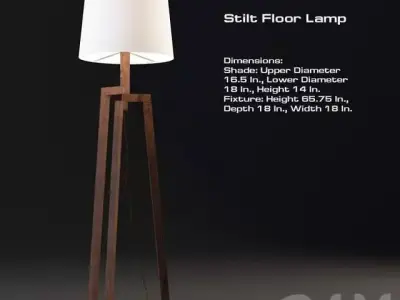 floor lamp 3D model 28