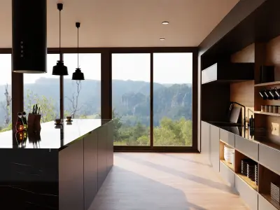 Kitchen interior  3D model