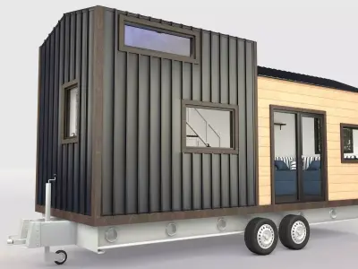 Tiny House 02 3D model