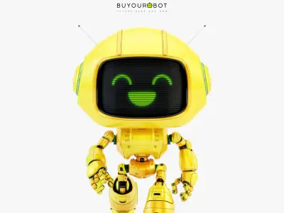 Lovely robot - companion VIII 3D model