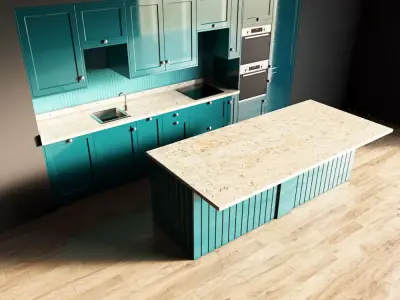 16-Kitchen4 glossy 2 3D model