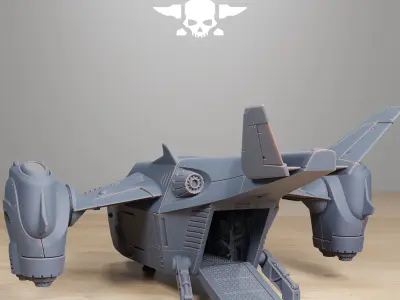 Vaskar Dropship 3D print model